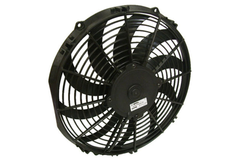 CSF 2858FB Alum Fan Shroud w/12in SPAL Fan for 92-00 Honda Civic Black Finish