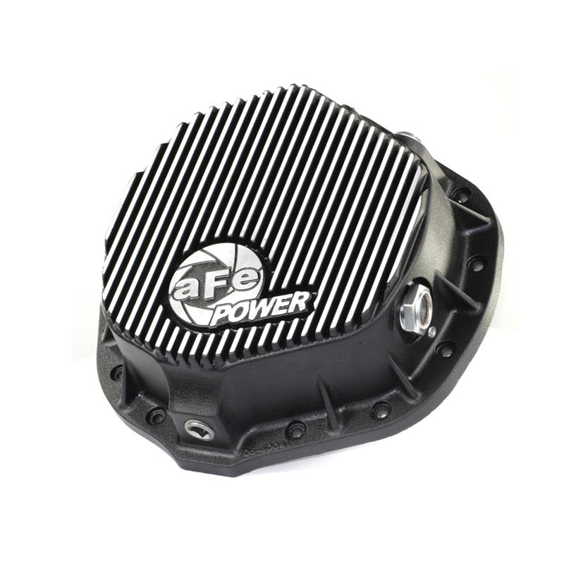 aFe Power Cover Diff Rear Machined COV Diff R Ford Diesel Trucks 86-11 V8-6.4/6.7L (td) Machined - #46-70022