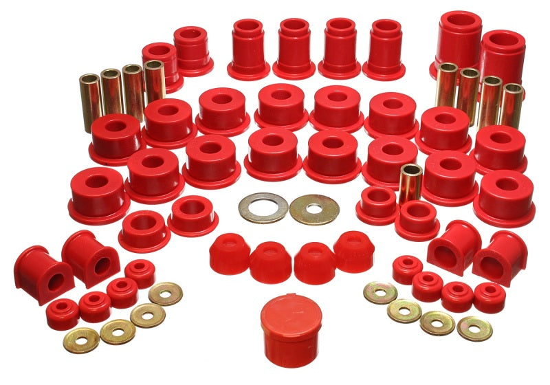 Energy Suspension for 90-95 4 Runner 2WD Red Hyper-Flex Bushing Set 8.18103R