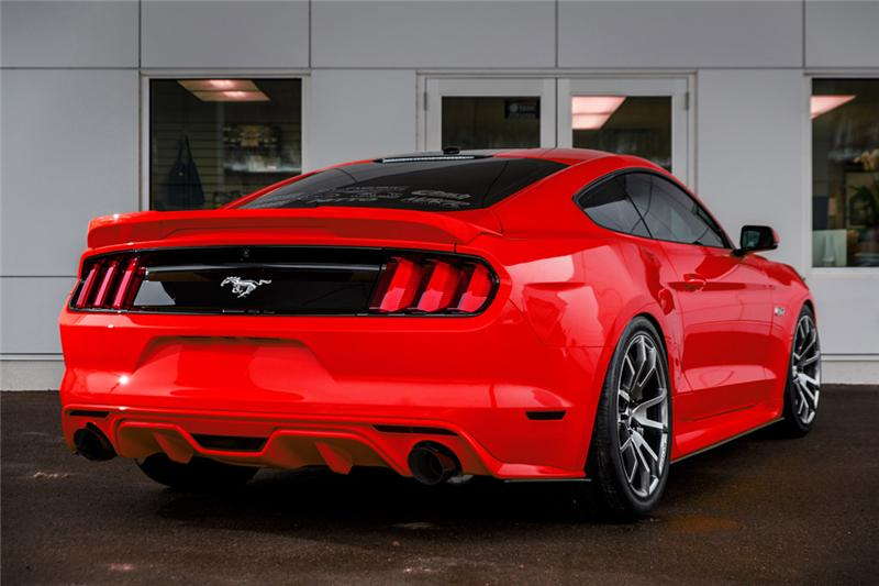 MBRP S7275BLK Cat-Back Exhaust System - 2015-2026 Ford Mustang 2.3L EcoBoost (Race) | Black Coated