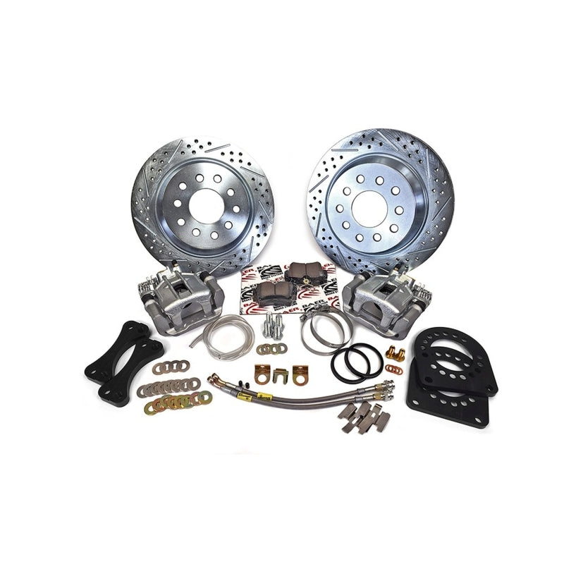 Baer Brakes 11.65in IronSport Rear Brake Kit — Fits GM 10/12 Bolt (BIH/BOA) Small Car Rear Ends w/Non-Staggered Rear Shocks