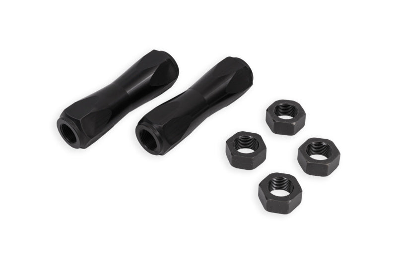 BMR 70-87 Chevrolet Camaro / Pontiac Firebird Tie Rod Sleeves 11/16in Thread - Black Anodized