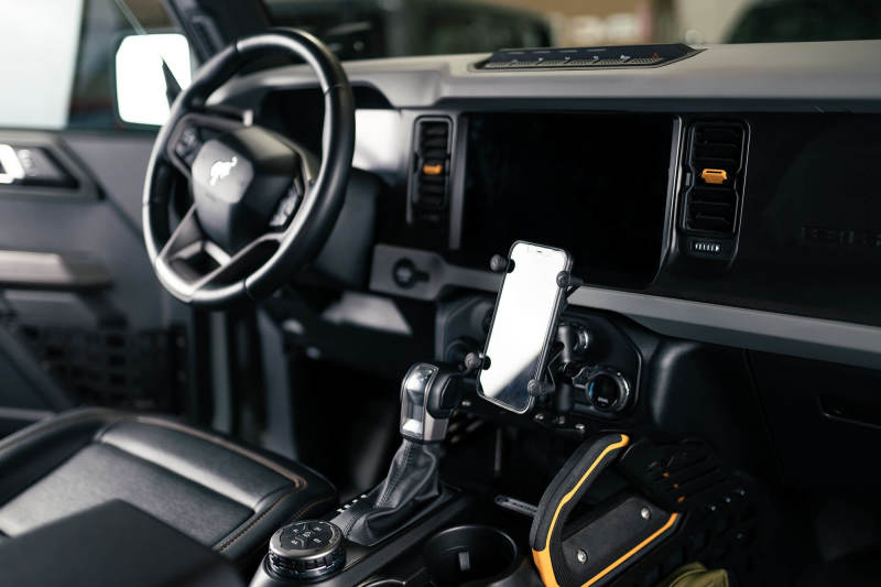 DV8 21-23 Ford Bronco Center Console Molle Panels & Bridge - #CCBR-01