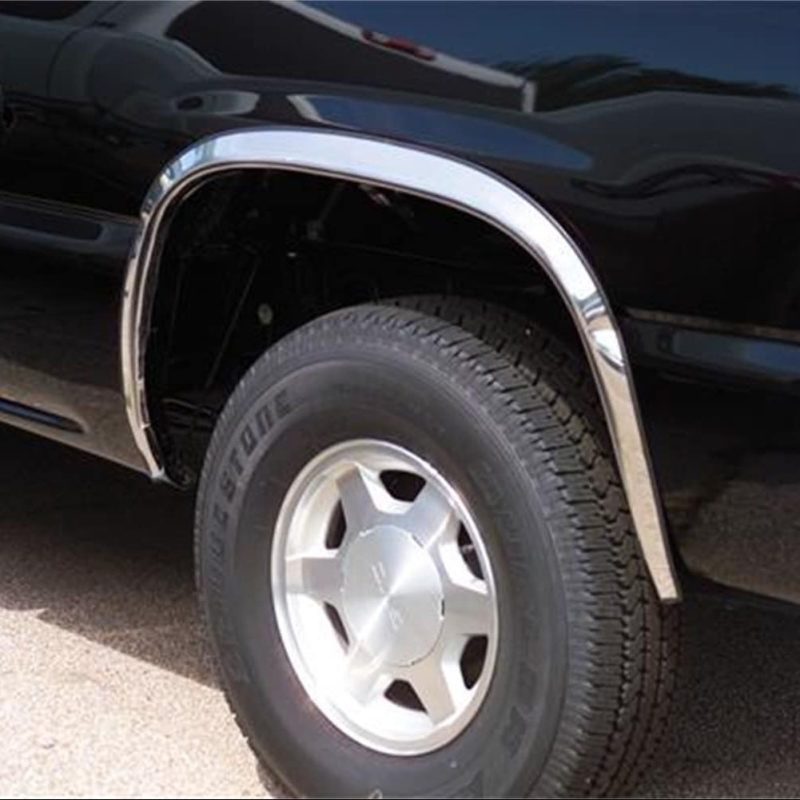 Putco for 1988-1998 Chevrolet CK / Silverado (Including Sportside) - Full without Flares Stainless Steel Fender Trim