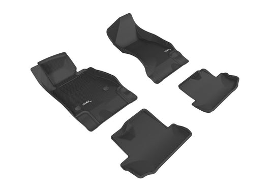 3D MAXpider Kagu Front & Rear Floor Mats for 2013-2015 Chevrolet Malibu