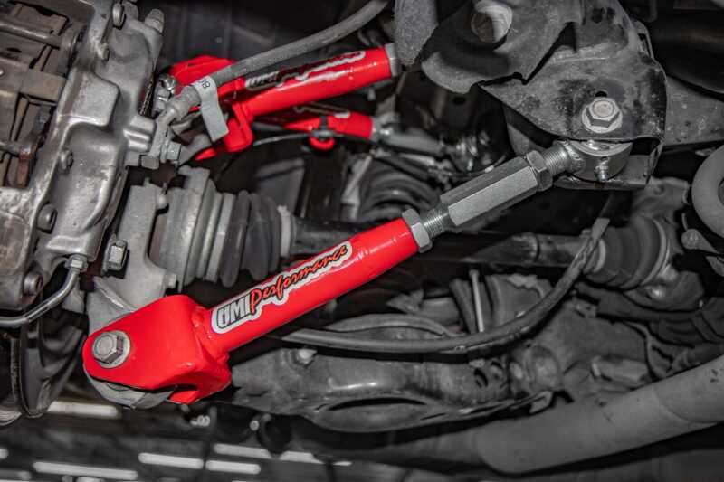 UMI Performance 2541-R Suspension Control Arm Red for 2016-2024 Chevrolet Camaro