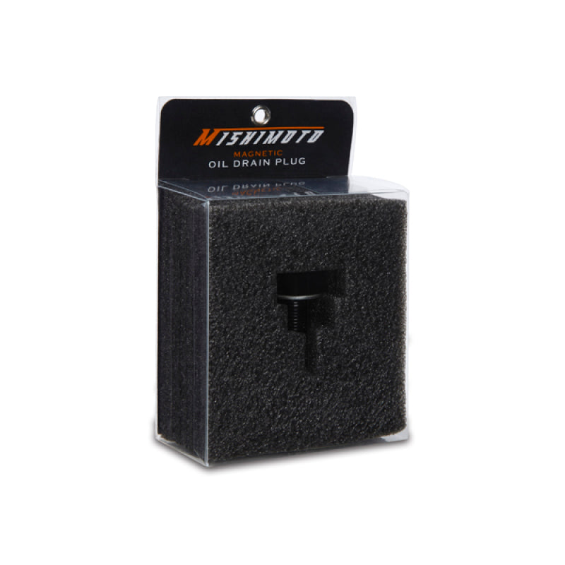Mishimoto Magnetic Oil Drain Plug M14 x 1.25 Black - #MMODP-14125B
