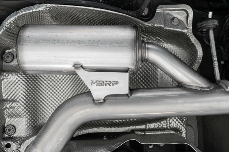 MBRP S46083CF Armor Pro Cat-Back Exhaust - Dual Rear Exit | 2019-2021 Volkswagen Jetta GLI 2.0L