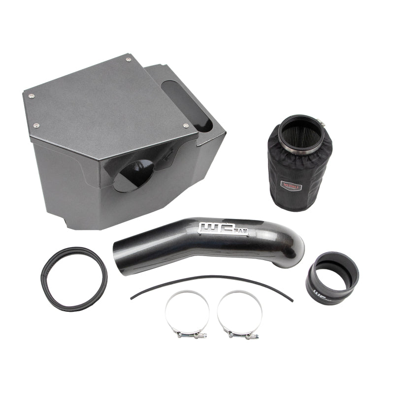 Wehrli Custom Fabrication WCF100702-GB 4in Intake Kit Gloss Black for 2020-2026 Chevrolet Silverado / GMC Sierra 2500 HD / 3500 HD 6.6L L5P Duramax