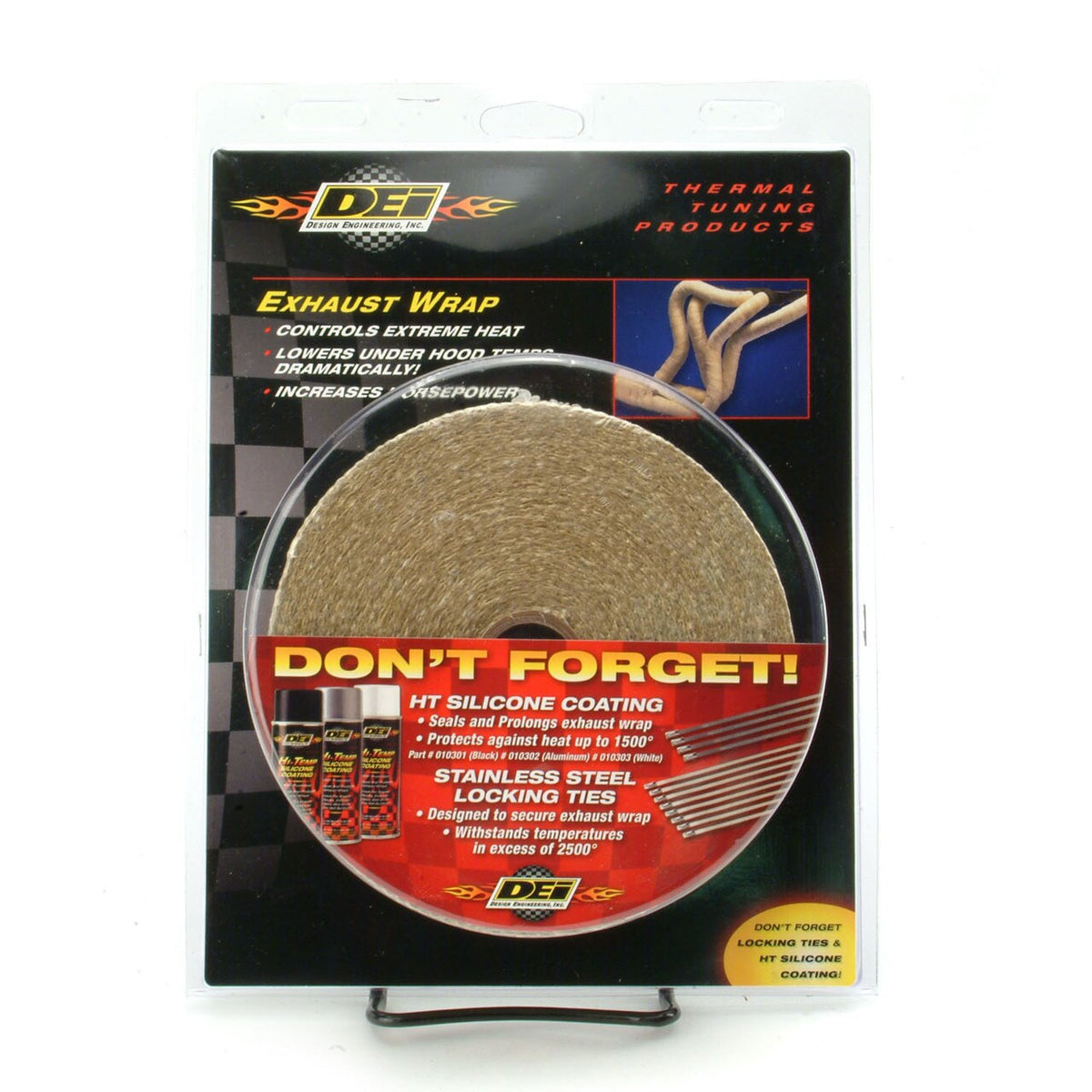 DEI Exhaust Wrap 8in x 100ft - Tan