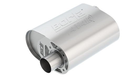 Borla 400858 CrateMuffler ATAK Muffler 2.5 in Offset for Ford 5.0L Coyote