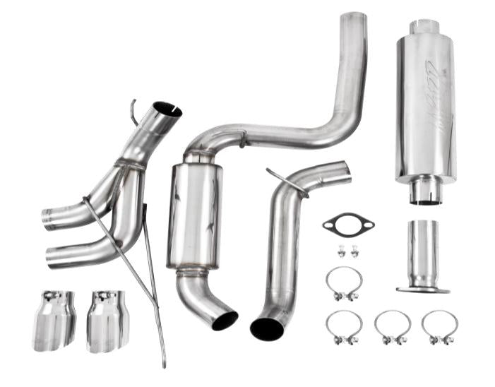 MBRP S4200409 Cat-Back Exhaust System - 2013-2018 Ford Focus ST 2.0L EcoBoost (Street) | T409 Stainless