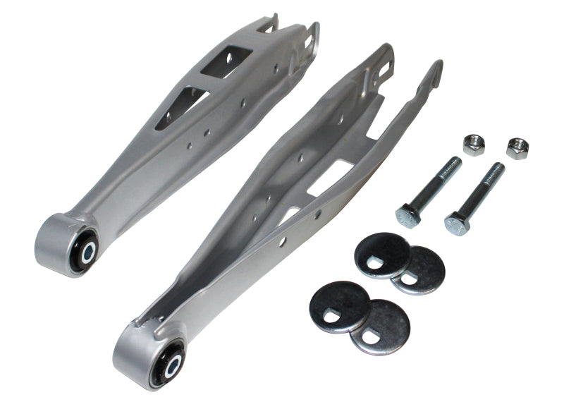 Whiteline KTA216A Adjustable Rear Lower Control Arms (Pair) for 2008-2026 Subaru Impreza, 2009-2025 Subaru Forester, 2012-2026 Subaru WRX and More