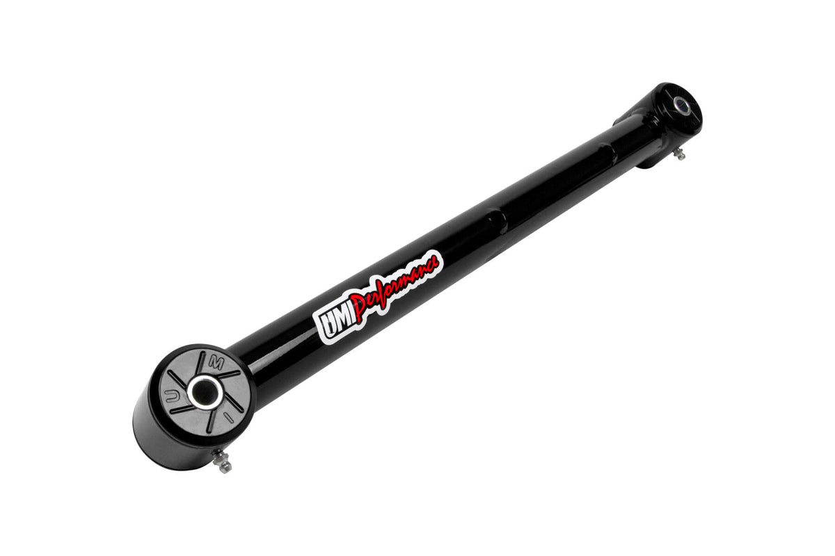 UMI Performance 401517-B Lower and Adjustable Upper Control Arm Kit Black