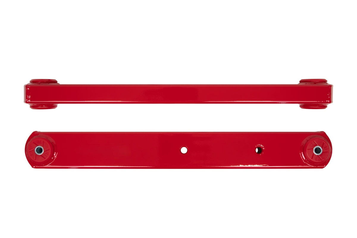 UMI Performance 402116-R Rear Control Arms Boxed Lowers Red for 1968-1972 A-Body