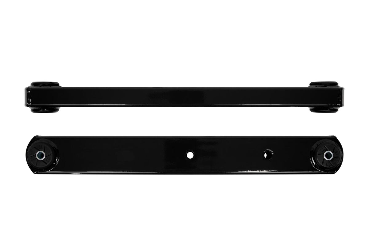 UMI Performance 402117-B Rear Control Arms Boxed Lowers Adjustable Uppers Black