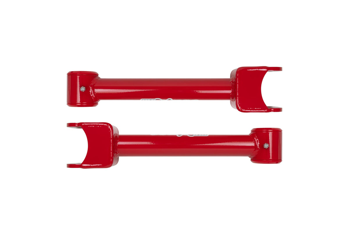 UMI Performance 402118-R Rear Control Arms Boxed Lowers Red for 1964-1967 A-Body