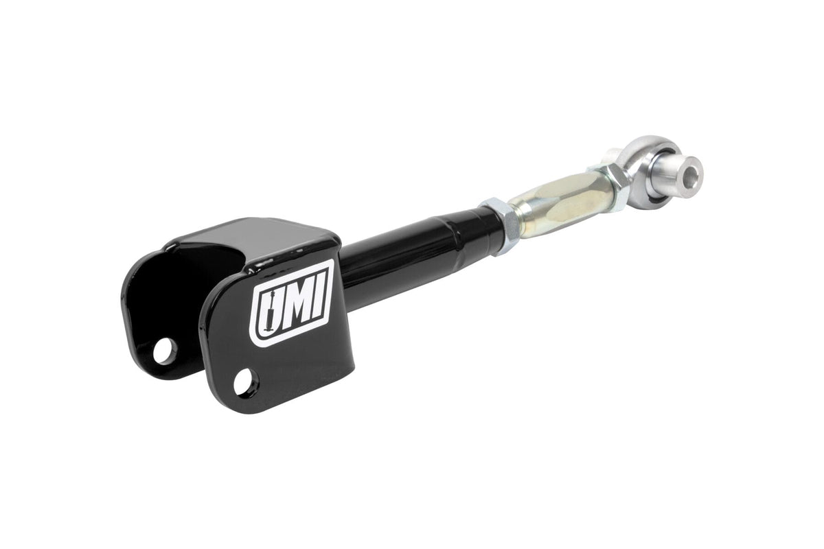 UMI Performance 402119-B Rear Control Arms Boxed Lowers Adjustable Uppers Black