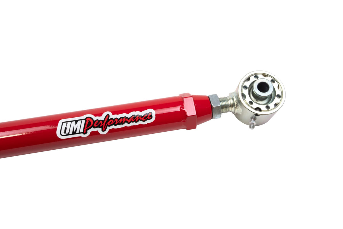 UMI Performance 4043-R Double Adjustable Lower Control Arms with Roto-Joints Red