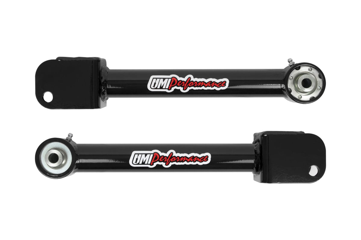 UMI Performance 4044-B Non Adjustable Upper Control Arms with Roto-Joint Black