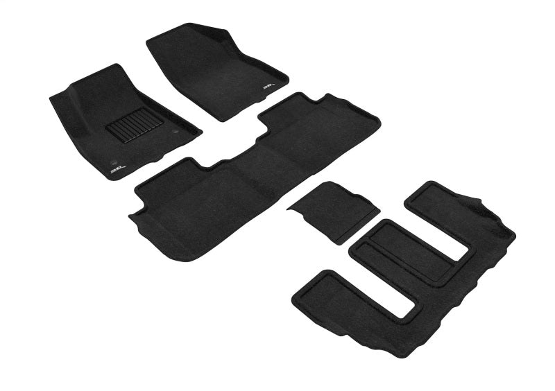 3D MAXpider Elegant Front & Rear Floor Mats for 2017-2023 GMC Acadia