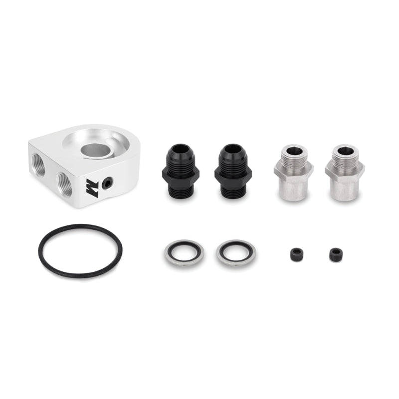 Mishimoto Universal Oil Cooler Kit 34-Row Black - #MMOC-U34BK