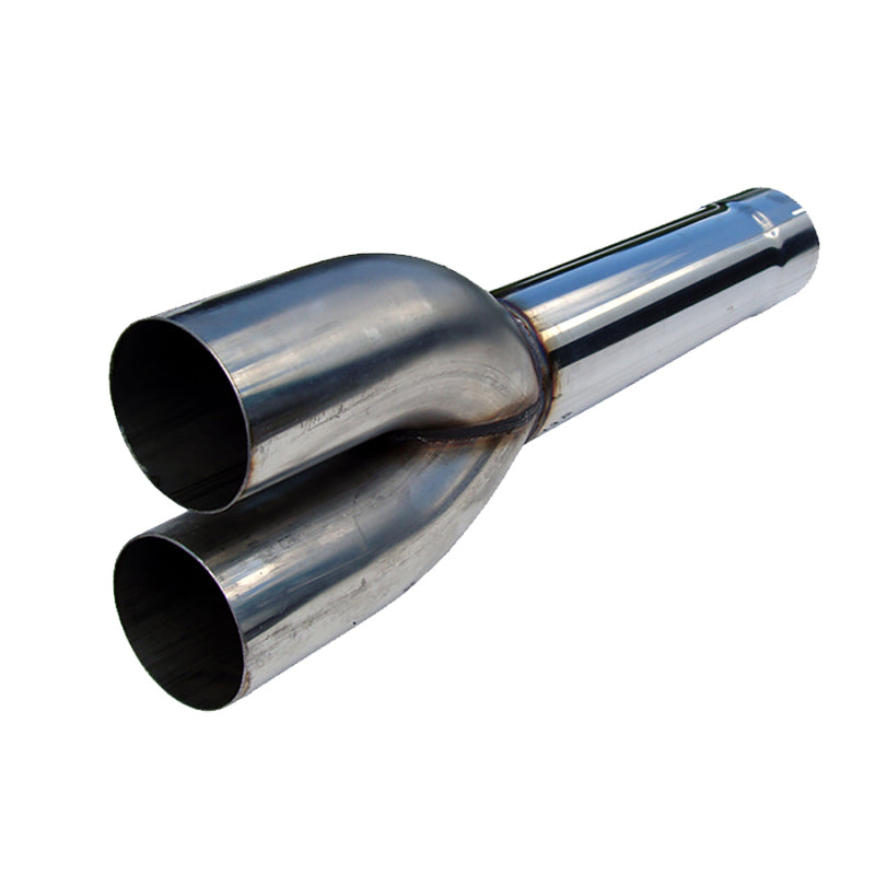 MBRP Univ Dual Muffler Delete Pipe 4 Inlet /Outlet