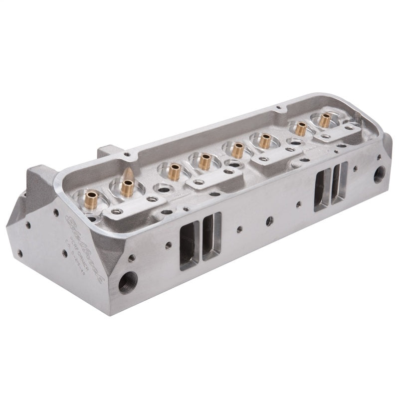 Edelbrock 60609 Cylinder Head Pontiac Performer RPM CNC Chamber 87cc Bare Single