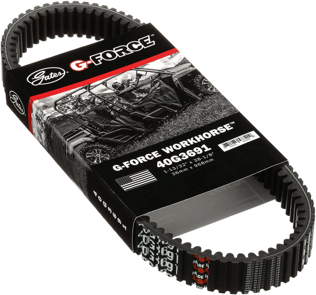 Gates 40G3691 G-Force CVT Belt for 2013 CFMOTO ZForce 800 800cc