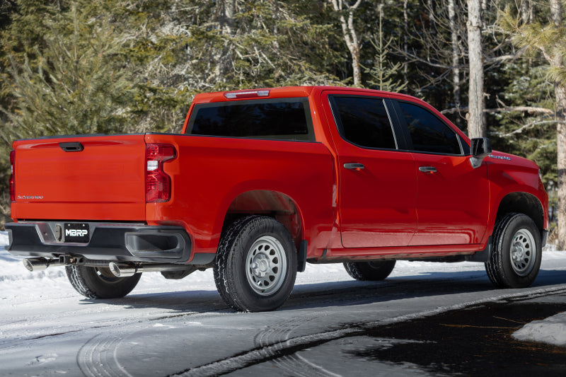 MBRP Silverado 1500 / 2019+ GMC Sierra 1500 3in Armor Pro Cat-Back