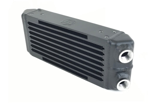 CSF 8119 Univ Dual-Pass Oil Cooler - M22 x 1.5 - 13in L x 4.75in H x 2.16in W