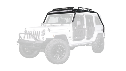 Body Armor 4x4 (JK-6126) for 07-18 Jeep Wrangler JK Windshield Light Bar