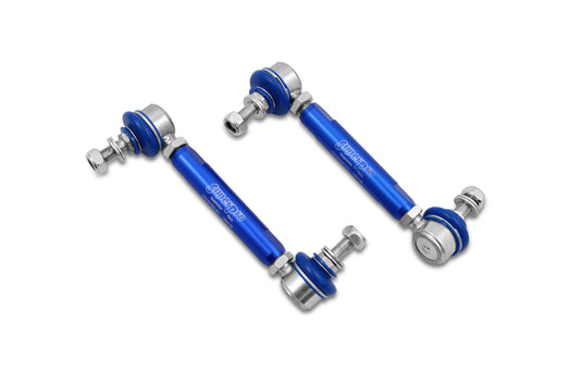 SuperPro Rear Sway Bar Link Kit - Heavy Duty Adjustable (160mm-205mm Length, 10mm Studs)