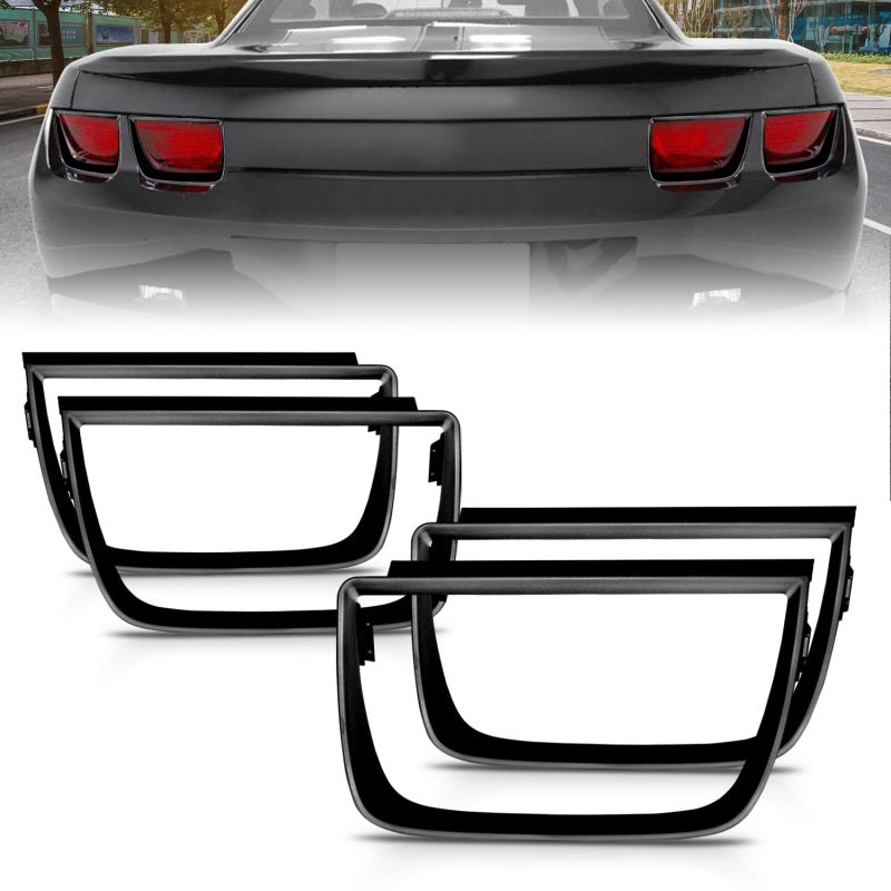 ANZO 2010-2013 Chevrolet Camaro Taillight Bezels