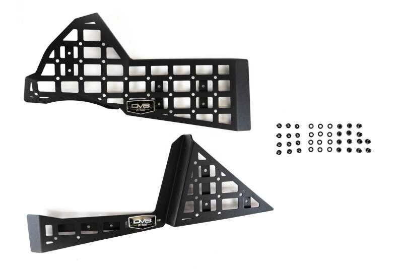 DV8 Offroad 2024 Toyota Tacoma Center Console Molle Panels & Digital Device Mount - #CCT1-02