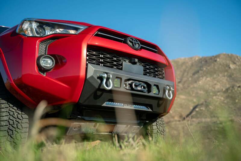 DV8 Offroad 14-24 Toyota 4Runner Centric Series Winch Front Bumper - #FBTF3-02