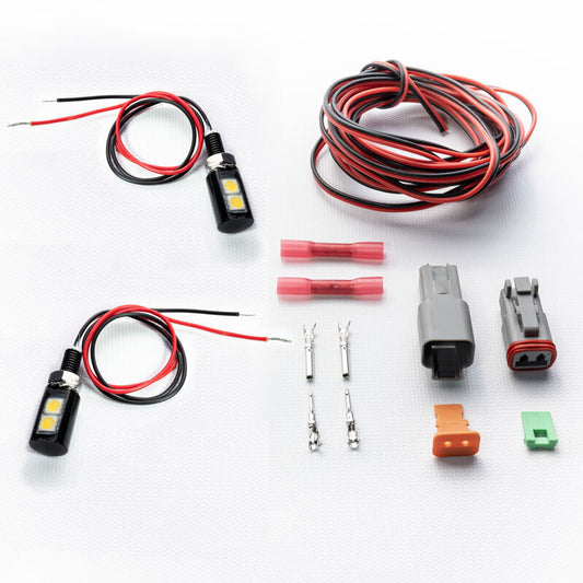 Artec Industries OZ0803 License Plate LED Lights & Harness Kit