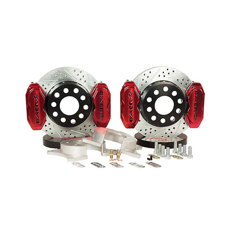 Baer Brakes Rear Ends w/ Ford 9in Torino/Late BB HE 11in SS4+ Dual DS Rear SDZ Brake Kit - FR — 1.625" Pistons