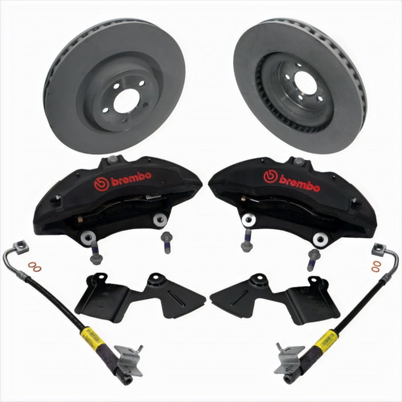 Ford Racing for 2015-2016 Mustang Performance Pack 6 Piston Front Brake Upgrade Kit