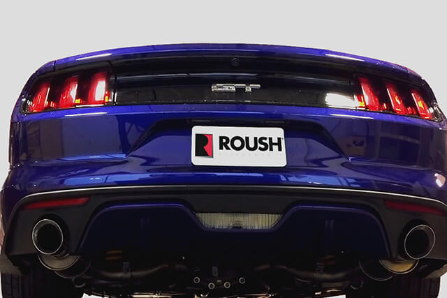 Roush 5.0L V8 Exhaust Kit for 2015-2017/2024 Ford Mustang Round Tips 421834
