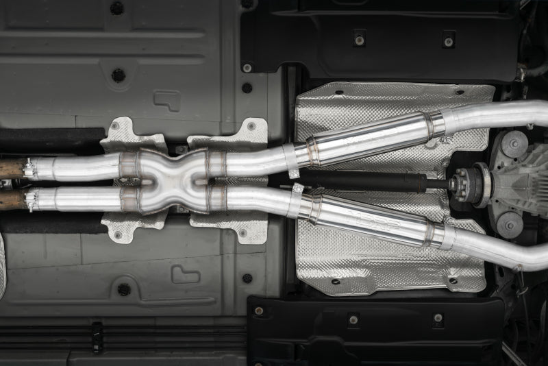 MBRP 15-16 Dodge Challenger RT 5.7L T304 3in Cat-back CF - Street