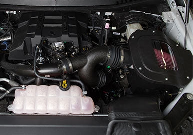 Roush 2.7L/3.5L V6 Cold Air Kit for 18-26 F-150 EcoBoost (Incl. Raptor) 422089