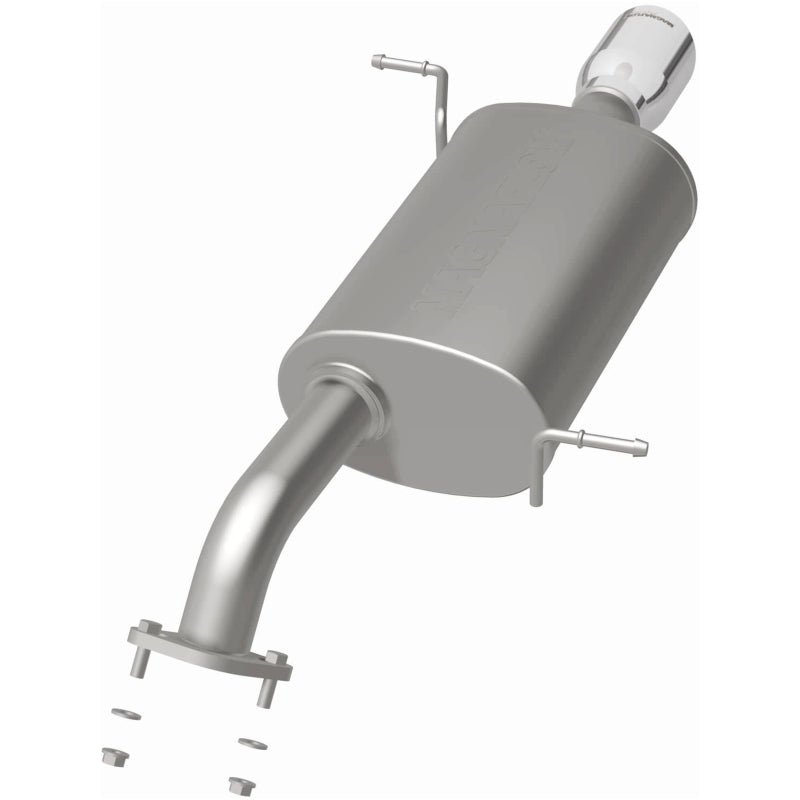 MagnaFlow 15555 11-13 Mazda 2 1.5L Single Rear Exit Stainless Catback Performance Exhaust - #15555