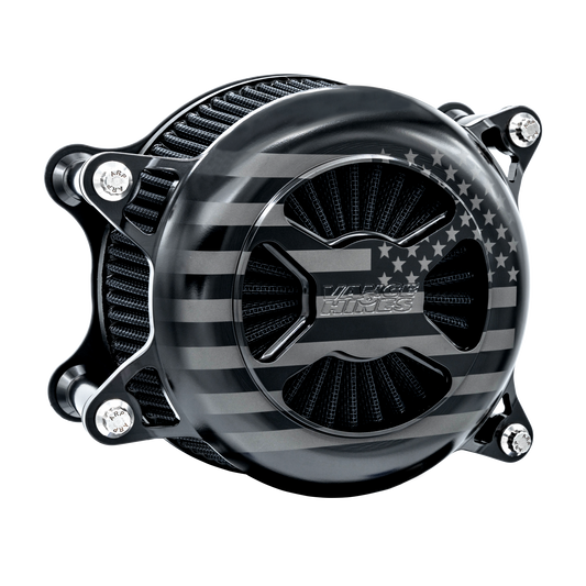 Vance & Hines 42045FG VO2 America Black for 2017-2025 Harley-Davidson Touring/Softail