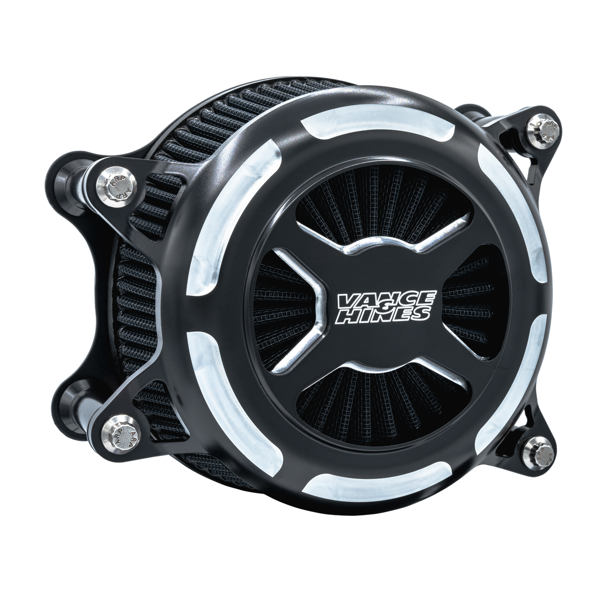 Vance & Hines 42339 VO2 X Intake Black Contrast for 1991-2022 Harley-Davidson Sportster