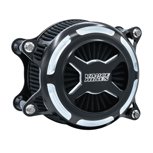 Vance & Hines 42339 VO2 X Intake Black Contrast for 1991-2022 Harley-Davidson Sportster