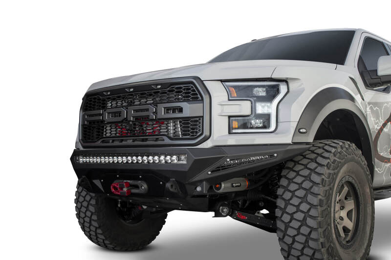 Addictive Desert Designs for 17-18 Ford F-150 Raptor High Mount Intercooler Upgrade Kit Clocked