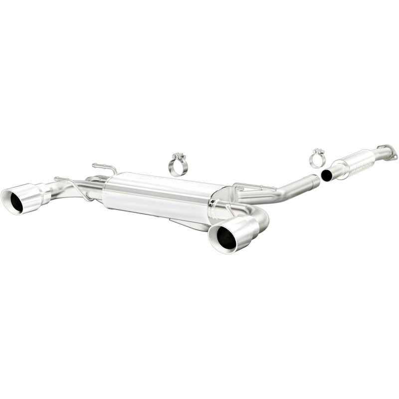 MagnaFlow 15157 13 Scion FR-S / 13 Subaru BRZ Dual Split Rear Exit Stainless Cat Back Performance Exhaust - #15157
