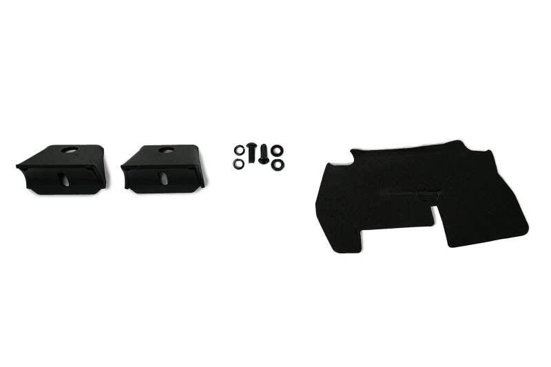 DV8 Offroad 2021-2022 Ford Bronco (Not For Factory Plastic Bumper) Factory Bumper Bull Bar - Black - #LBBR-06