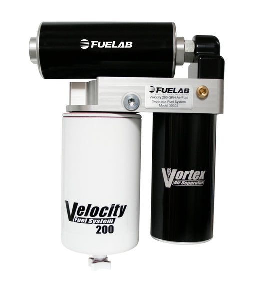 Fuelab 30304 for 01-10 Duramax 2500/3500 Diesel Velocity Series High Performance Lift Pump 200 GPH 8 PSI